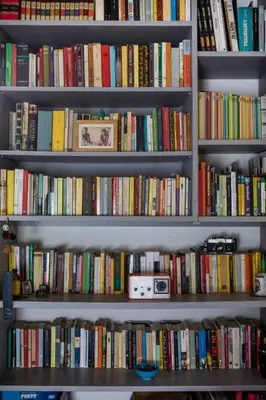 Biblioteca nell'appartamento