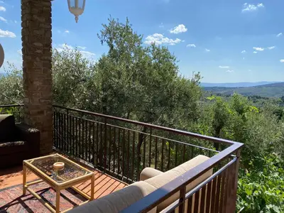 Paesaggio naturale nelle vicinanze della casa vacanze