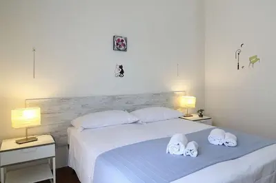 Letto o letti in una camera di Mia Palace