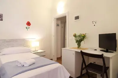Letto o letti in una camera di Mia Palace