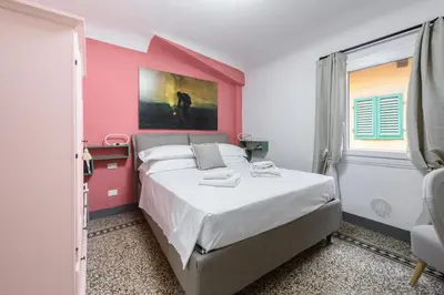 Letto o letti in una camera di Osteria del Guanto by Mmega