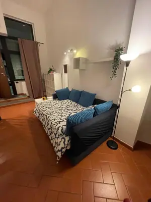 Area soggiorno di Casa La Porta Rossa