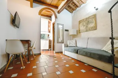 Area soggiorno di Apartment San Frediano