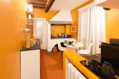 Cucina o angolo cottura di Appartamento Centro Storico Pepi 22 Firenze