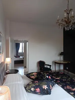 Letto o letti in una camera di La casa di Osvalda