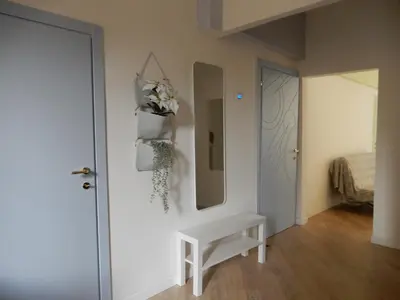 Letto o letti in una camera di Michelangelo Home