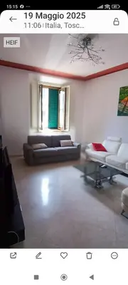 Area soggiorno di Casa Giafer Apt luminoso spazioso ben localizzato