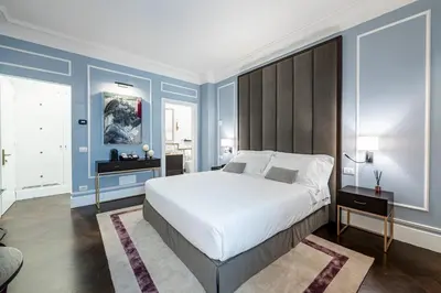 Letto o letti in una camera di Glimpse Hotel
