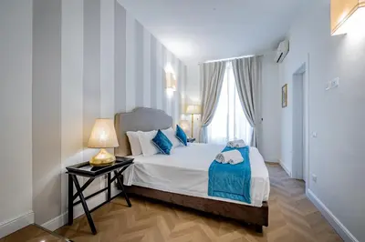 Letto o letti in una camera di Residenza d'epoca Poliziano