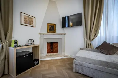Cucina o angolo cottura di Residenza d'epoca Poliziano