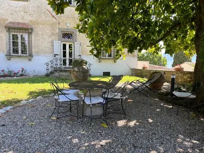 Giardino di Villa with Exclusive Garden in Rignano, Tuscany
