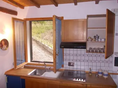 Cucina o angolo cottura di Agriturismo Lucciano