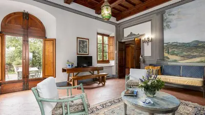 Area soggiorno di VILLA TREGGIAIA 12&2, Emma Villas