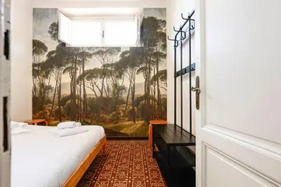 Letto o letti in una camera di Sweet Home Santa Croce