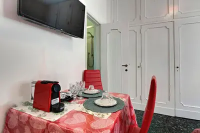 TV o dispositivi per l'intrattenimento presso Appartamento Lily