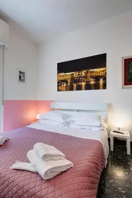 Letto o letti in una camera di Appartamento Lily