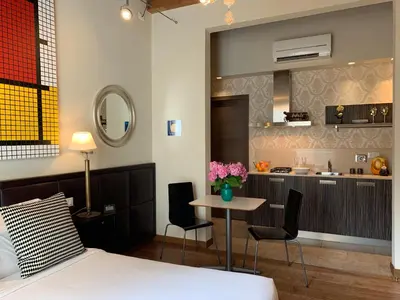 Cucina o angolo cottura di Florence Art Apartments