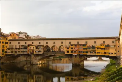 Vista sul fiume nelle vicinanze dell'appartamento