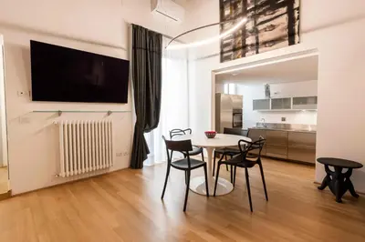 TV o dispositivi per l'intrattenimento presso appartamento palazzo bardi apartments n 2