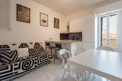 Area soggiorno di Guelfa 51 by Mmega