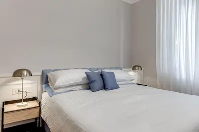 Letto o letti in una camera di Ponte Vecchio dream home