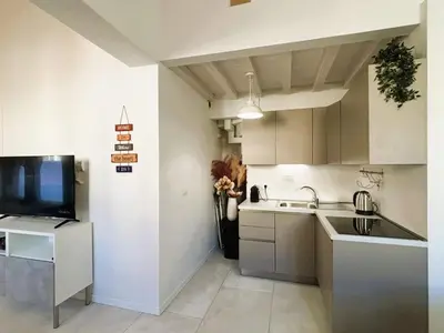 Cucina o angolo cottura di White Iris Apartment