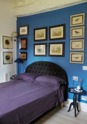 Letto o letti in una camera di Villa delle Ortensie