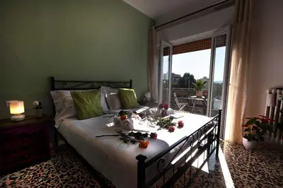 Letto o letti in una camera di Florence Oasis Puccini & Visarno Apartment