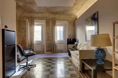 TV o dispositivi per l'intrattenimento presso Orto Apartment by Mamo Florence
