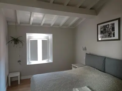 Letto o letti in una camera di Casa Gemma