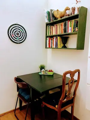 Biblioteca nell'appartamento