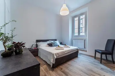 Letto o letti in una camera di Florence Garden