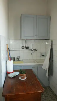 Cucina o angolo cottura di Polcanto i Castagni appartamento in casa colonica