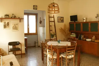 Cucina o angolo cottura di Polcanto i Castagni appartamento in casa colonica