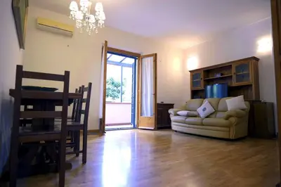 Area soggiorno di Casa Allegra Firenze