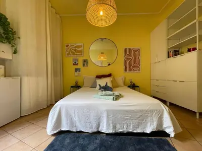 Letto o letti in una camera di HealthyHome Caracciolo Essential
