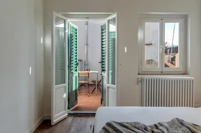 Letto o letti in una camera di Gelso Due
