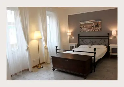 Letto o letti in una camera di Soggiorno71