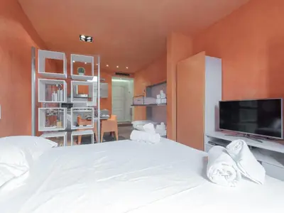 Letto o letti in una camera di Loft 27