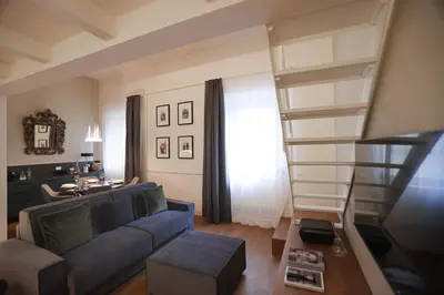 Area soggiorno di Bargello Nine Luxury Suite