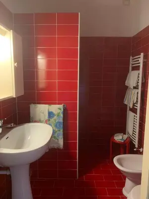 Bagno di Apartment in villa Il Castellaccio