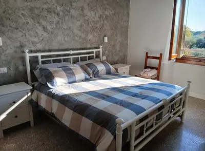Letto o letti in una camera di Sotto il Vapore
