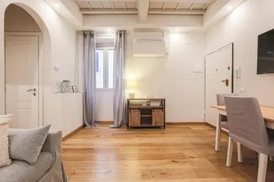 Area soggiorno di Apartments Florence - Silver Glow