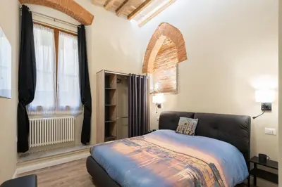 Letto o letti in una camera di Geppi Premium
