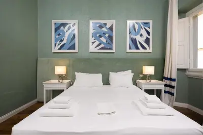 Letto o letti in una camera di Fossi Street Central Apartment