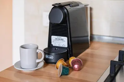 Set per la preparazione di tè e caffè presso Da Vinci Suite - Florence Dolce Vita