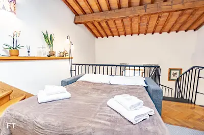 Letto o letti in una camera di Florence F&M Via Verdi 5