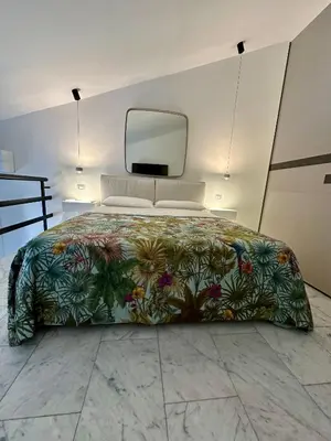 Letto o letti in una camera di Luxury apartment