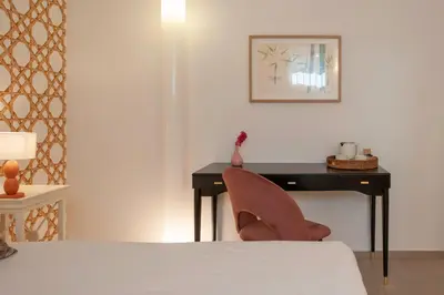 Letto o letti in una camera di La Corticina - Rooms & Suite - Firenze
