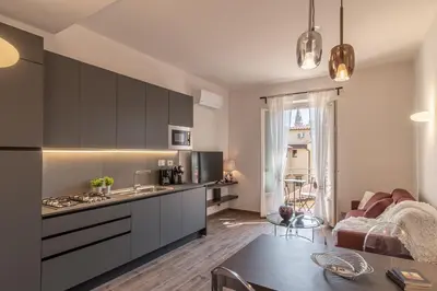 Cucina o angolo cottura di The Tower Glimpse